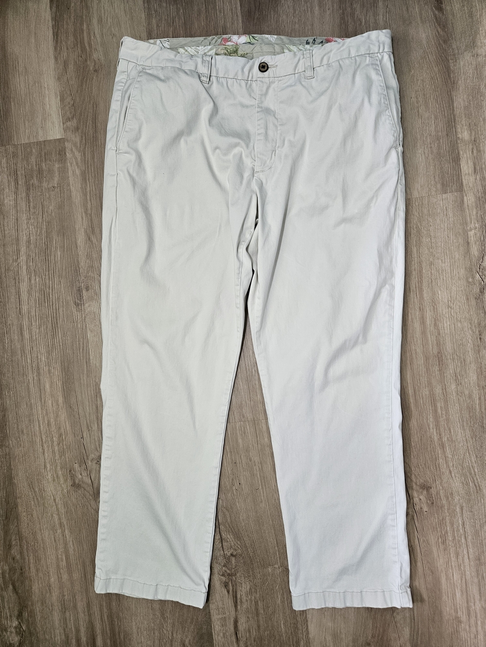 Tommy Bahama Boracay Cotton Tencel Chino Khaki Pants 38 x 30